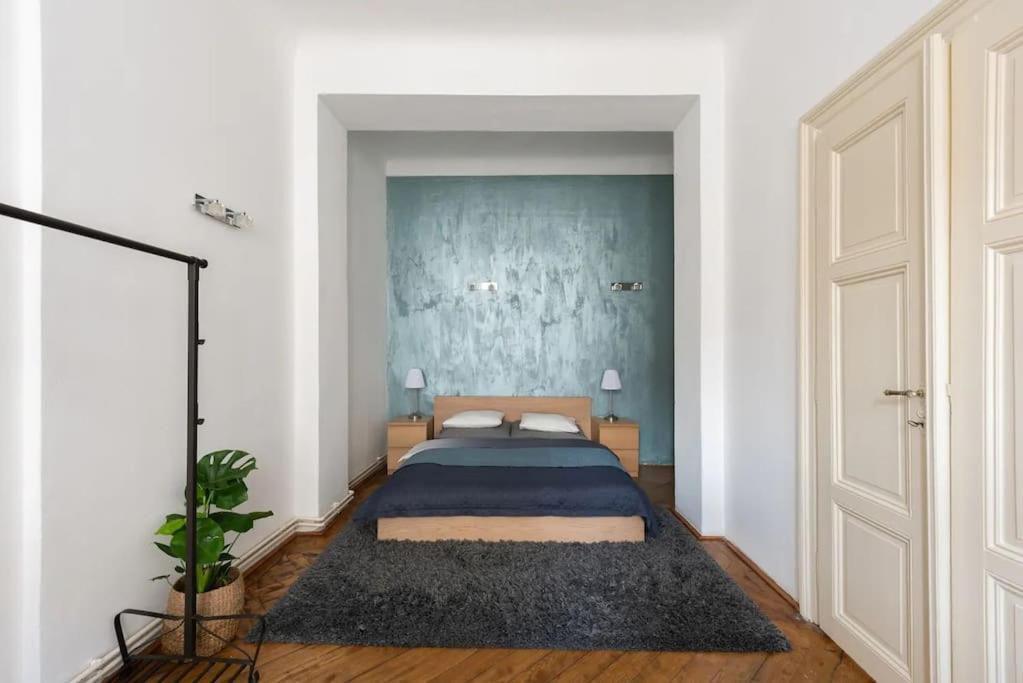 Spacious Apartment With Balcony At Wenceslas Sq Praha Exteriér fotografie